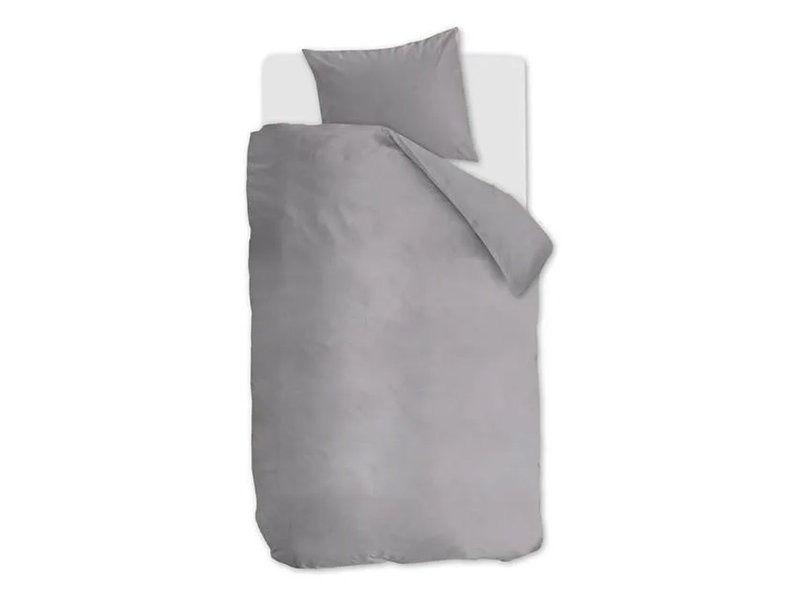 At Home At Home by Beddinghouse dekbedovertrek Cosy Corduroy (Light Grey)