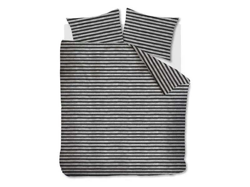 Ariadne at Home Ariadne at Home dekbedovertrek Knit Stripes (Black/White)