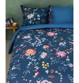 PiP Studio PiP Studio dekbedovertrek Flower Festival (Dark Blue)