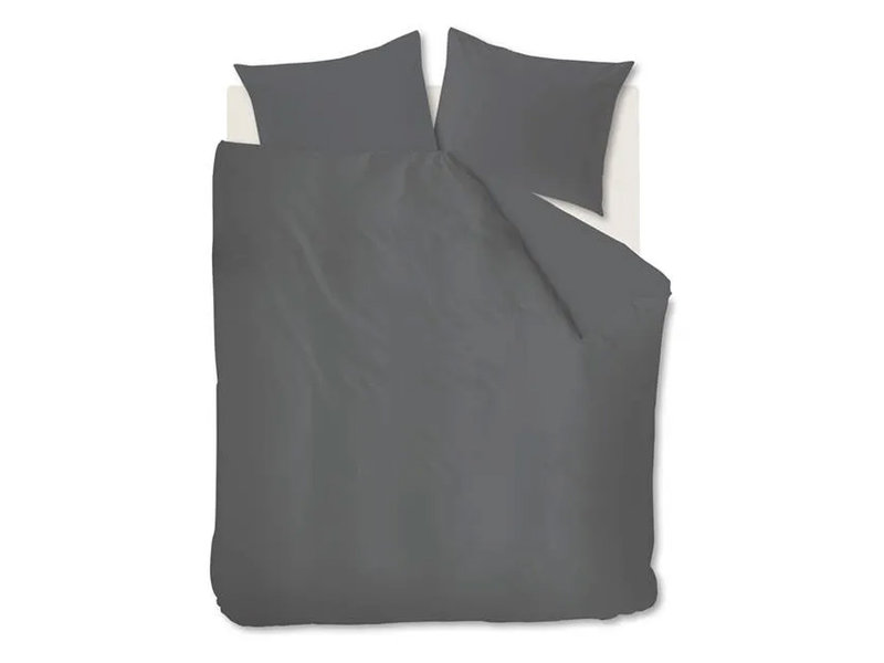 Beddinghouse Beddinghouse dekbedovertrek Organic Basic (Anthracite)