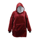 Unique Living Unique Living Oversized Hoodie (Bloodstone)