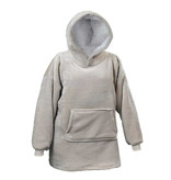 Unique Living Unique Living Oversized Hoodie (Chateau Grey)