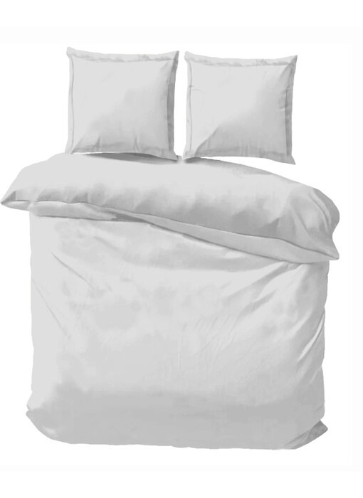 iSleep Satijn Katoen Uni (Zilver)