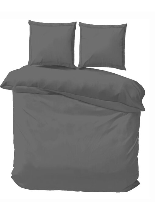 iSleep Satijn Katoen Uni (Antraciet)