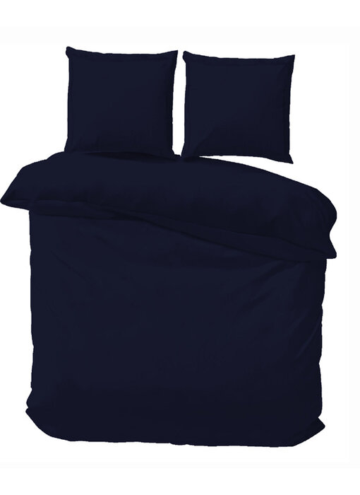 iSleep Satijn Katoen Uni (Donker Blauw)