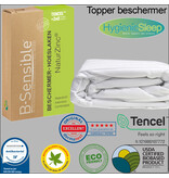 B-Sensible B-Sensible 2 in 1 Split-Topper hoeslaken + matrasbeschermer (Wit)