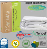 B-Sensible B-Sensible 2 in 1 Topper hoeslaken + matrasbeschermer (Wit)
