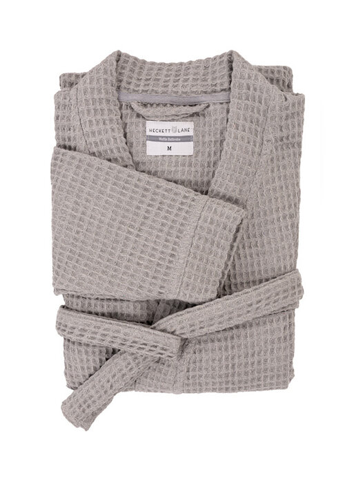 Heckettlane Badjas Wafel (Melange Grey)