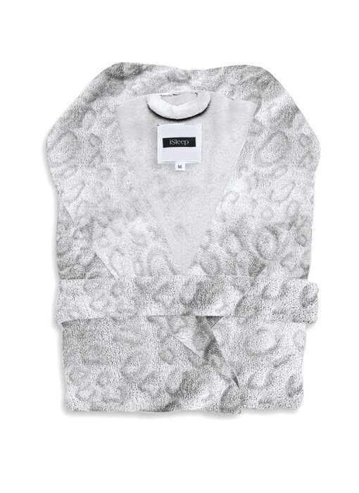 iSleep Badjas Leopardo (White)