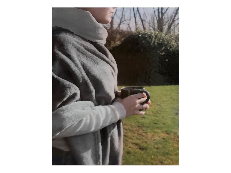 Poncho Kruisem (Grijs)
