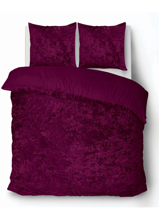 iSleep Crushed Velvet (Bordeaux)