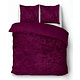 iSleep Crushed Velvet (Bordeaux)