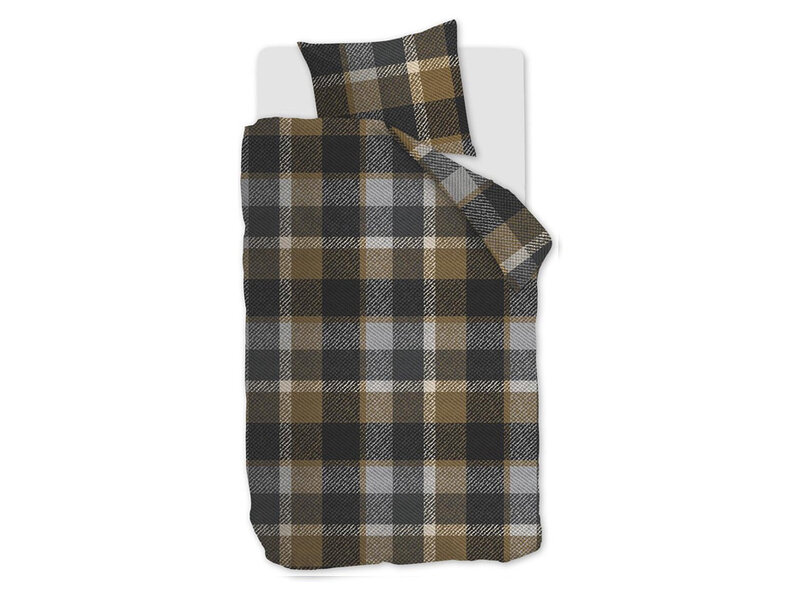 Beddinghouse Beddinghouse Flanel Dekbedovertrek Marnix (Grey)