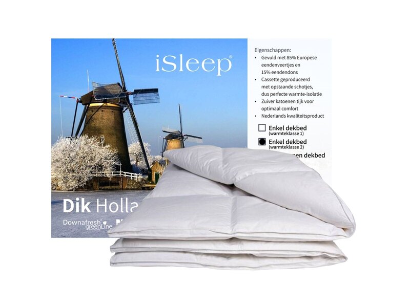 iSleep iSleep Dekbed 15% Dons (Warmteklasse 2)