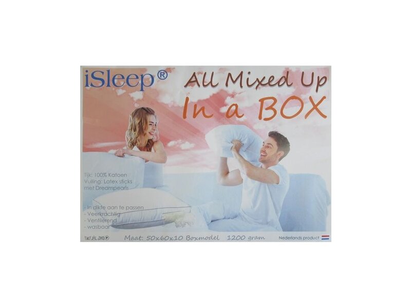 iSleep iSleep Kussen All Mixed Up In A Box