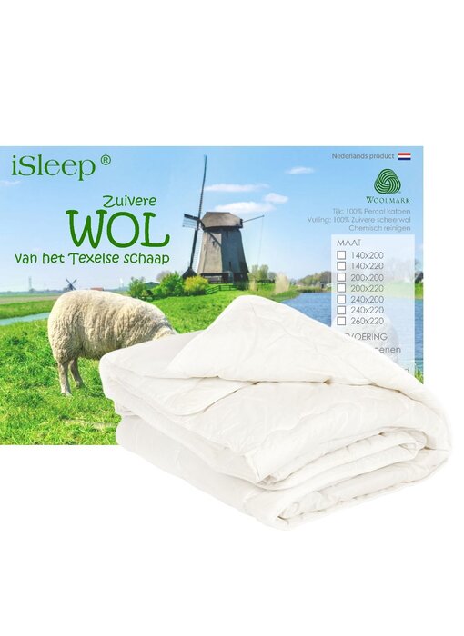 iSleep zomerdekbed wol