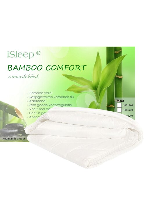 iSleep zomerdekbed Bamboo Comfort