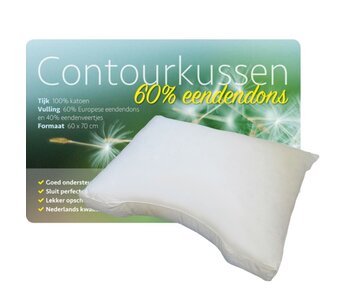 iSleep Contourkussen Dons (60% dons)