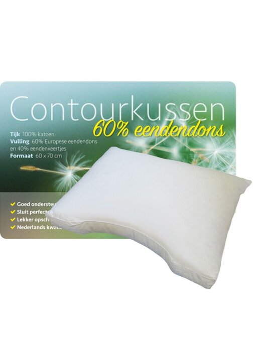 iSleep Contourkussen Dons (60% dons)