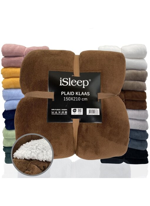 iSleep Plaid Klaas (Bruin)