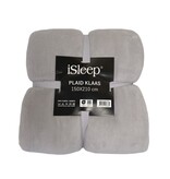 Unique Living iSleep Plaid Klaas (Grijs)