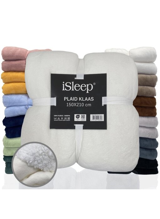 iSleep Plaid Klaas (Creme)