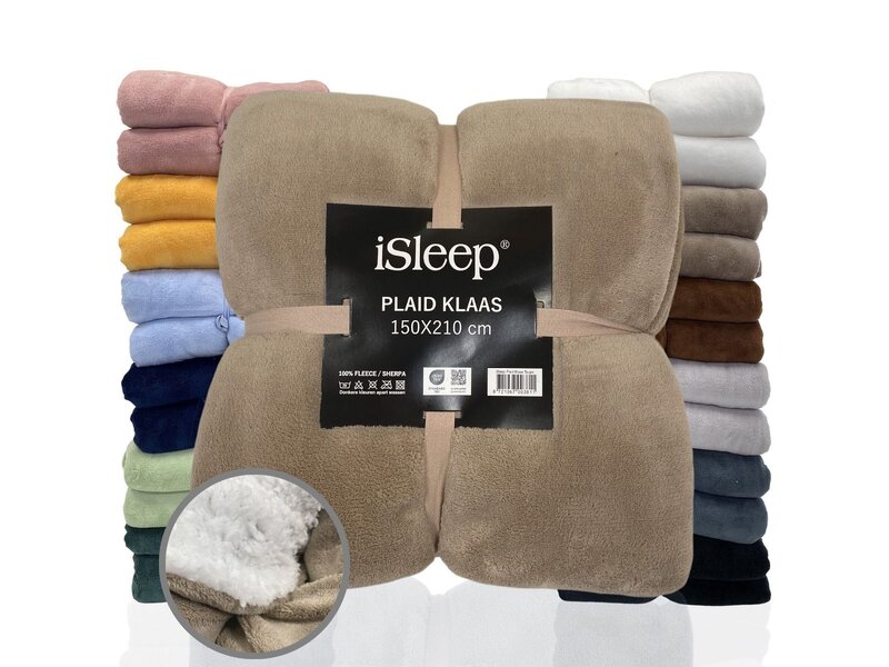Unique Living iSleep Plaid Klaas (Taupe)