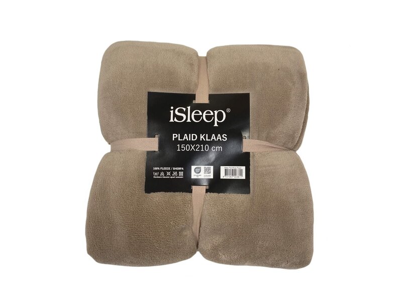 Unique Living iSleep Plaid Klaas (Taupe)