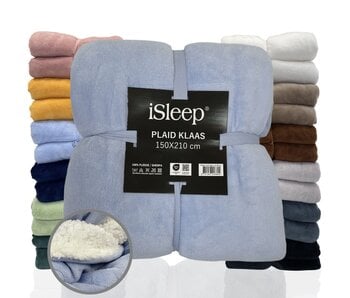 iSleep Plaid Klaas (Licht Blauw)