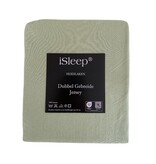 iSleep iSleep Hoeslaken Dubbel Jersey (Licht Groen)