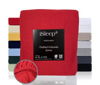 iSleep Dubbel Jersey (Rood)