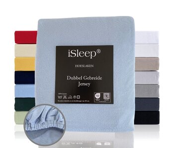 iSleep Dubbel Jersey (Licht Blauw)