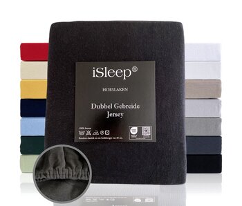 iSleep Dubbel Jersey (Zwart)