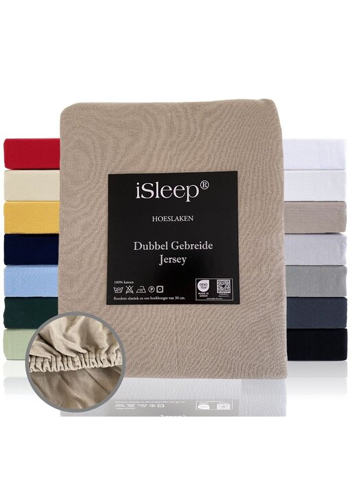 iSleep Dubbel Jersey (Taupe)