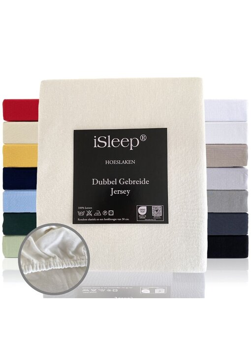 iSleep Dubbel Jersey (Licht Beige)