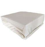 iSleep iSleep Hoeslaken Dubbel Jersey (Licht Beige)