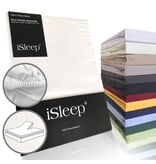 iSleep iSleep Split-Topper hoeslaken Perkal Katoen