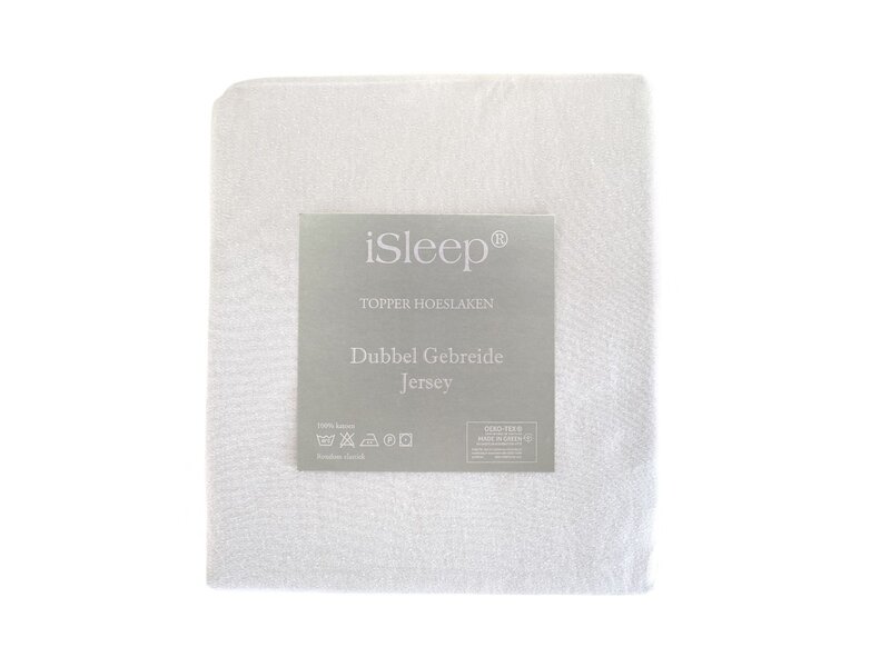 iSleep iSleep Topper hoeslaken Dubbel Jersey Combed Yarn