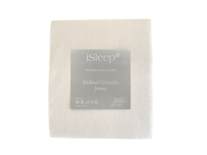 iSleep iSleep Topper hoeslaken Dubbel Jersey Combed Yarn