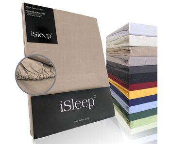 iSleep Satijn Katoen (Medium Beige)