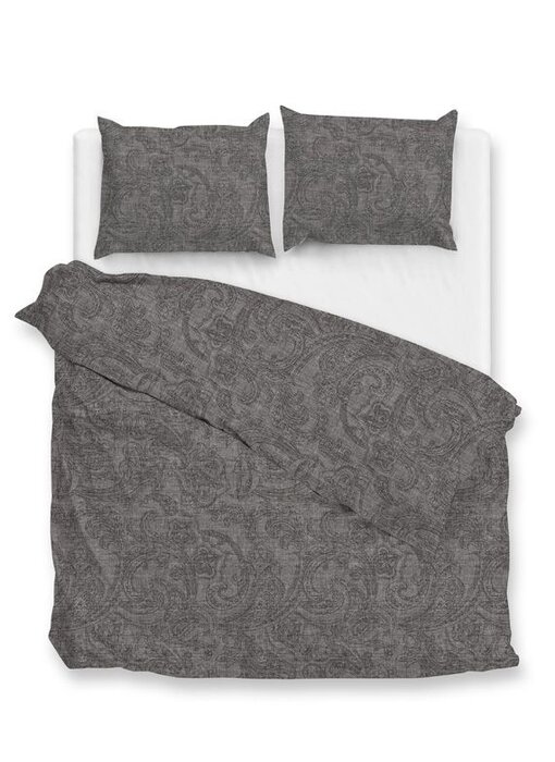 Zo! Home Paisley di Lino (Dark Grey)