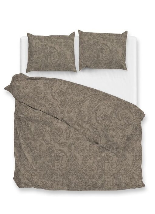 Zo! Home Paisley di Lino (Palm Taupe)