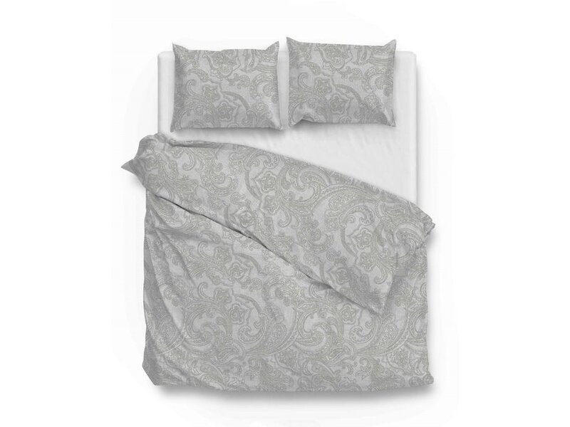 Zo! Home Zo! Home dekbedovertrek Paisley di Lino (Dove Grey)