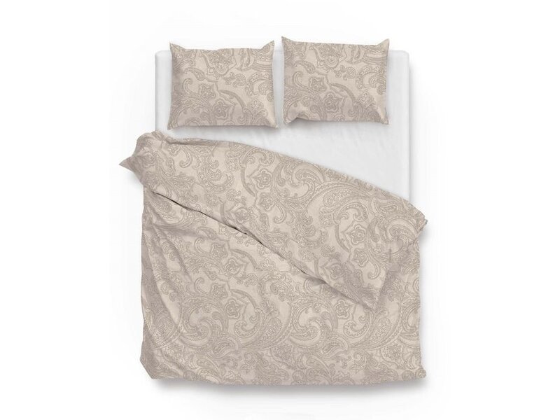 Zo! Home Zo! Home dekbedovertrek Paisley di Lino (Sandy Beige)