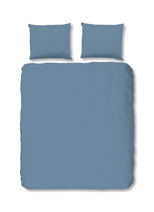 HIP Satijn Katoen Uni (Ice Blauw)