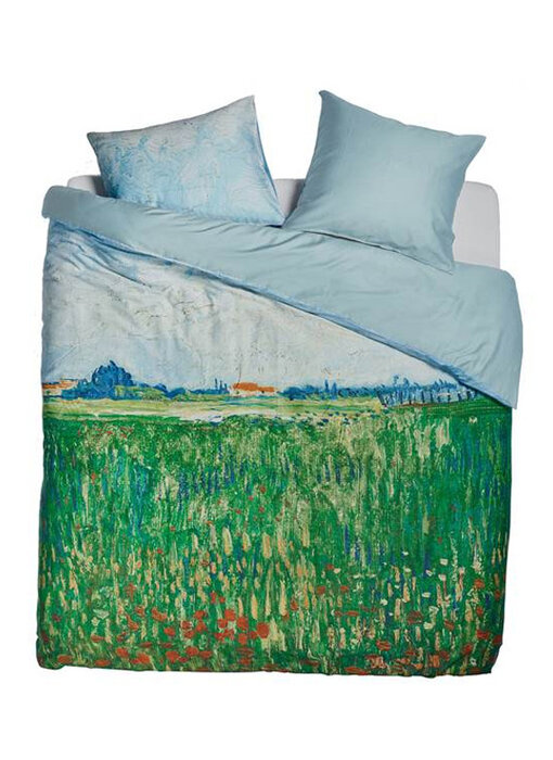 Beddinghouse x Van Gogh Field with Poppies (Green)