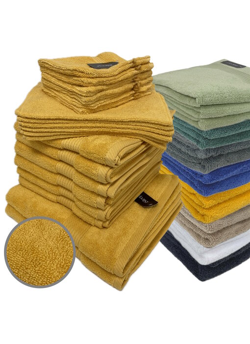 iSleep Badtextiel Terry (Oker Geel)
