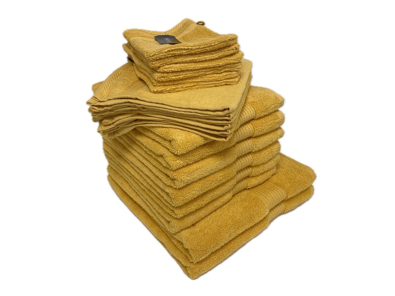 iSleep iSleep Badtextiel Terry (Oker Geel)