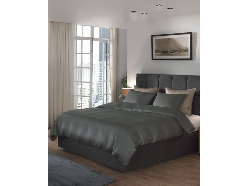 Yellow Yellow Dekbedovertrek Suite New York (Beluga Grey)