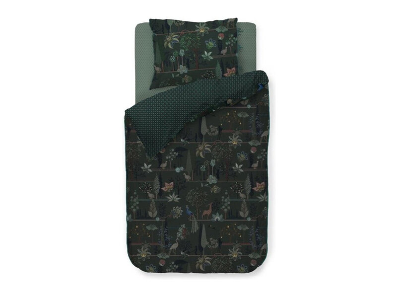 PiP Studio PiP Studio dekbedovertrek Alberi (Dark Green)